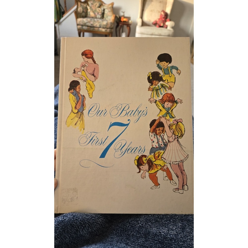 Vintage 1973 Baby‎ Book UNUSED NOS Memory Keepsake First Seven Years USA